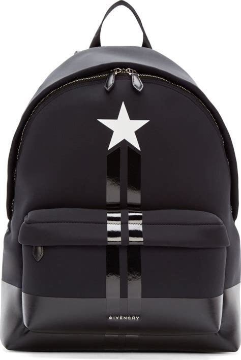 givenchy rucksack mit stern-patch|Backpacks .